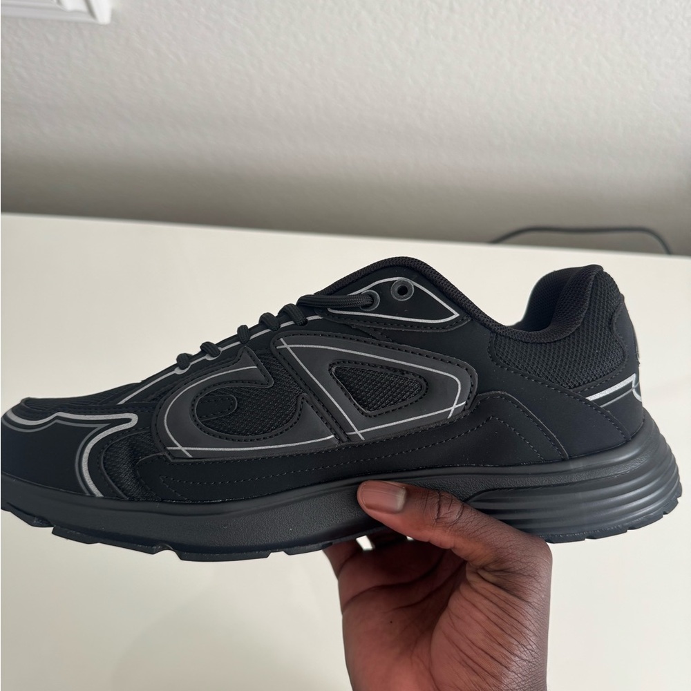 Dior Black and Gray Men's Sneakers